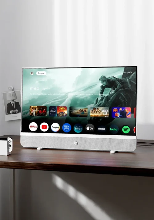 F20-270AA Portable Smart TV | 27" FHD | Android 11 | Built-in Battery | Leather Handle Design