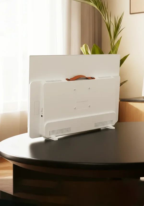 F20-270BA Portable Smart TV | 27" FHD IPS | Google TV | Built-in Battery | Leather Handle