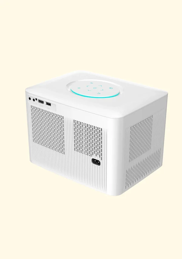 V65 1080P LCD Projector | 5.0" | 600 ANSI Lumens | 50% Offset | Throw Ratio 1.49:1 | Linux/Android