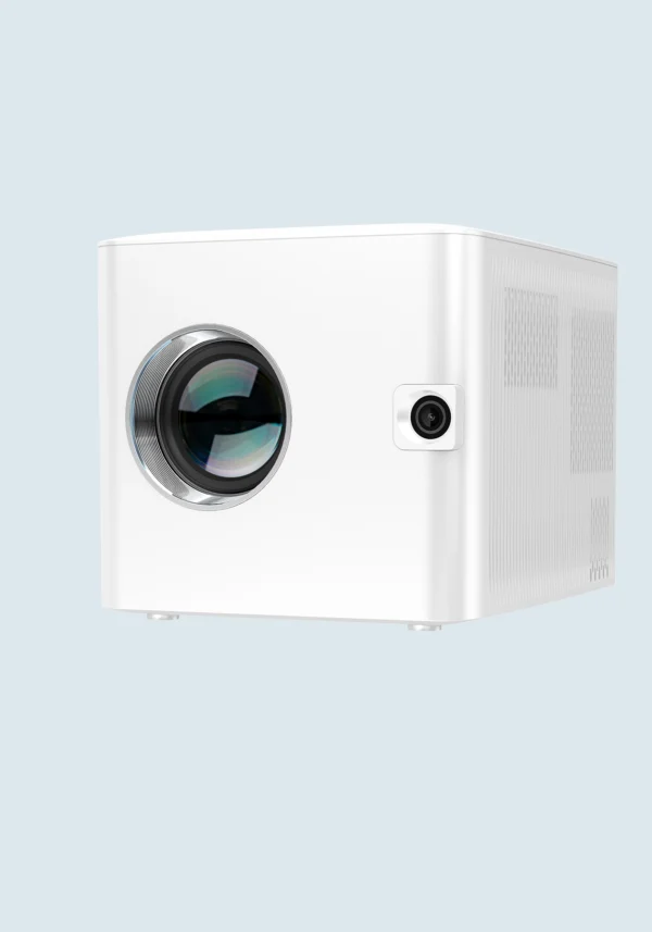 V6D 1080P LCD Projector | 4.45" | 720 ANSI Lumens | Throw Ratio 1.04:1 | Linux/Android