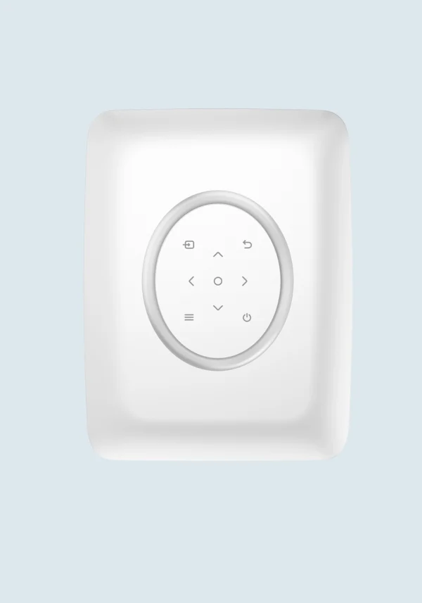 V6D 1080P LCD Projector | 4.45" | 720 ANSI Lumens | Throw Ratio 1.04:1 | Linux/Android