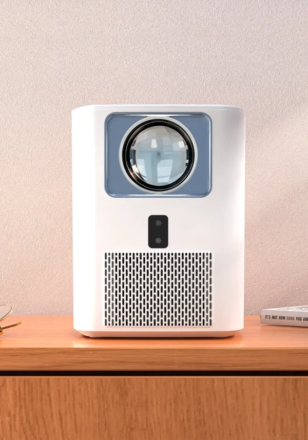 V8 1080P LCD Projector | 5.7" | 800 ANSI Lumens | Throw Ratio 1.27:1 | Linux/Android