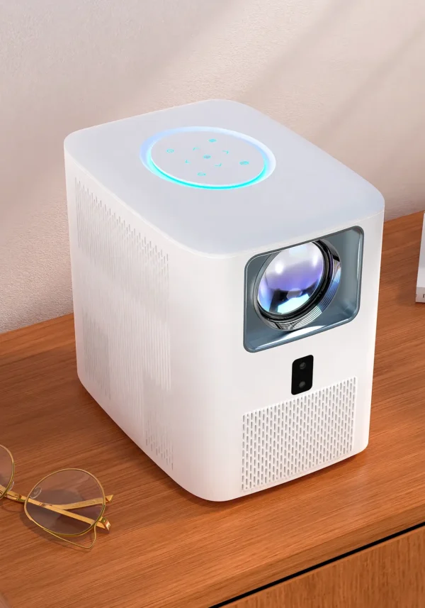 V8 1080P LCD Projector | 5.7" | 800 ANSI Lumens | Throw Ratio 1.27:1 | Linux/Android