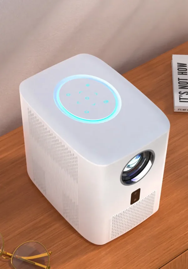 V7 1080P LCD Projector | 5.0" | 580–620 ANSI Lumens | Throw Ratio 1.38:1 | Linux/Android