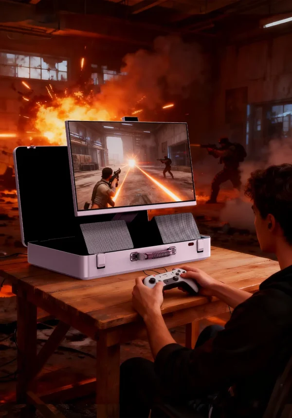 27-inch Briefcase Monitor – Entertainment-Hub